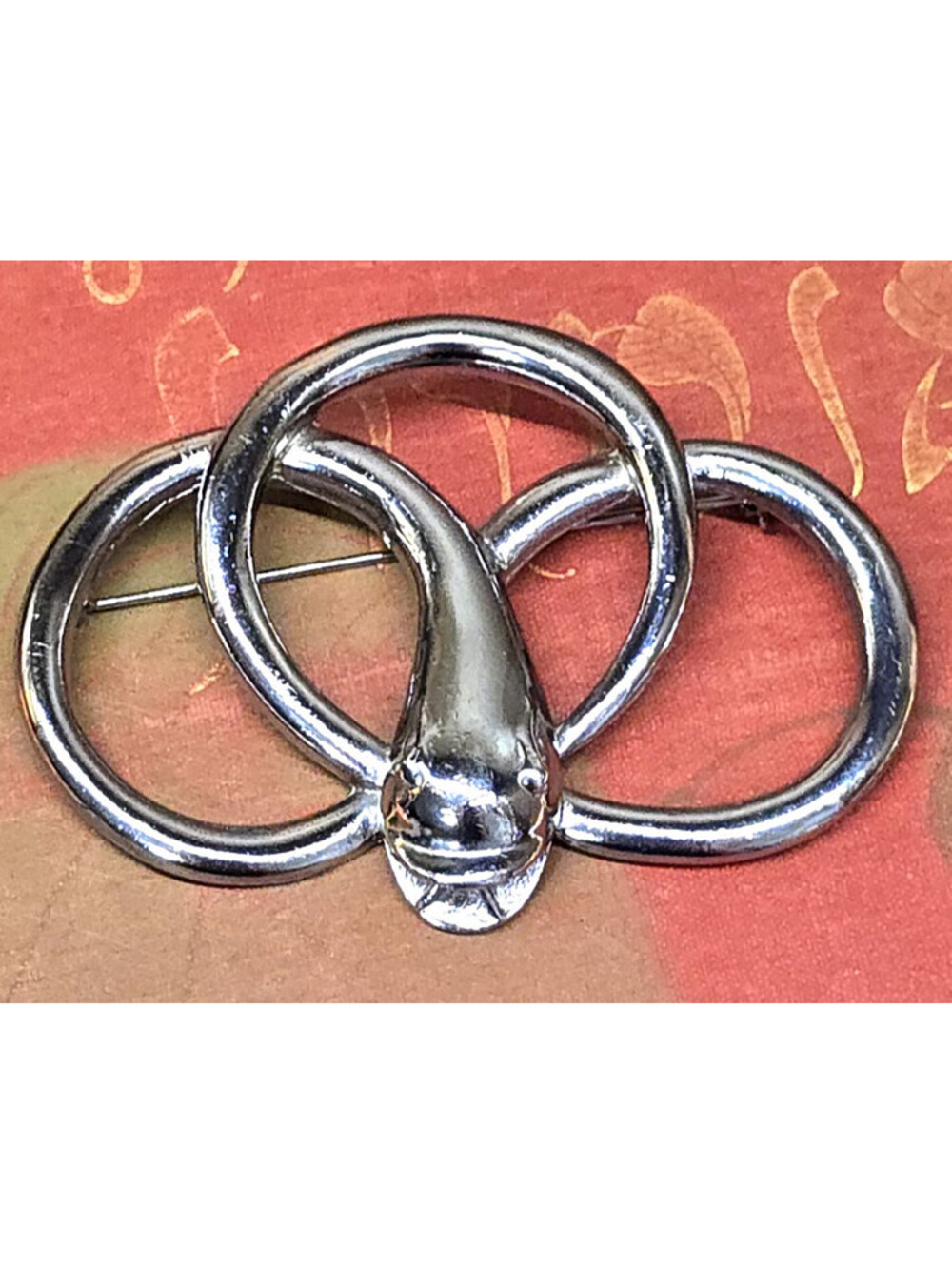 Butler & Wilson Serpent Snake Brooch Victorian Revival